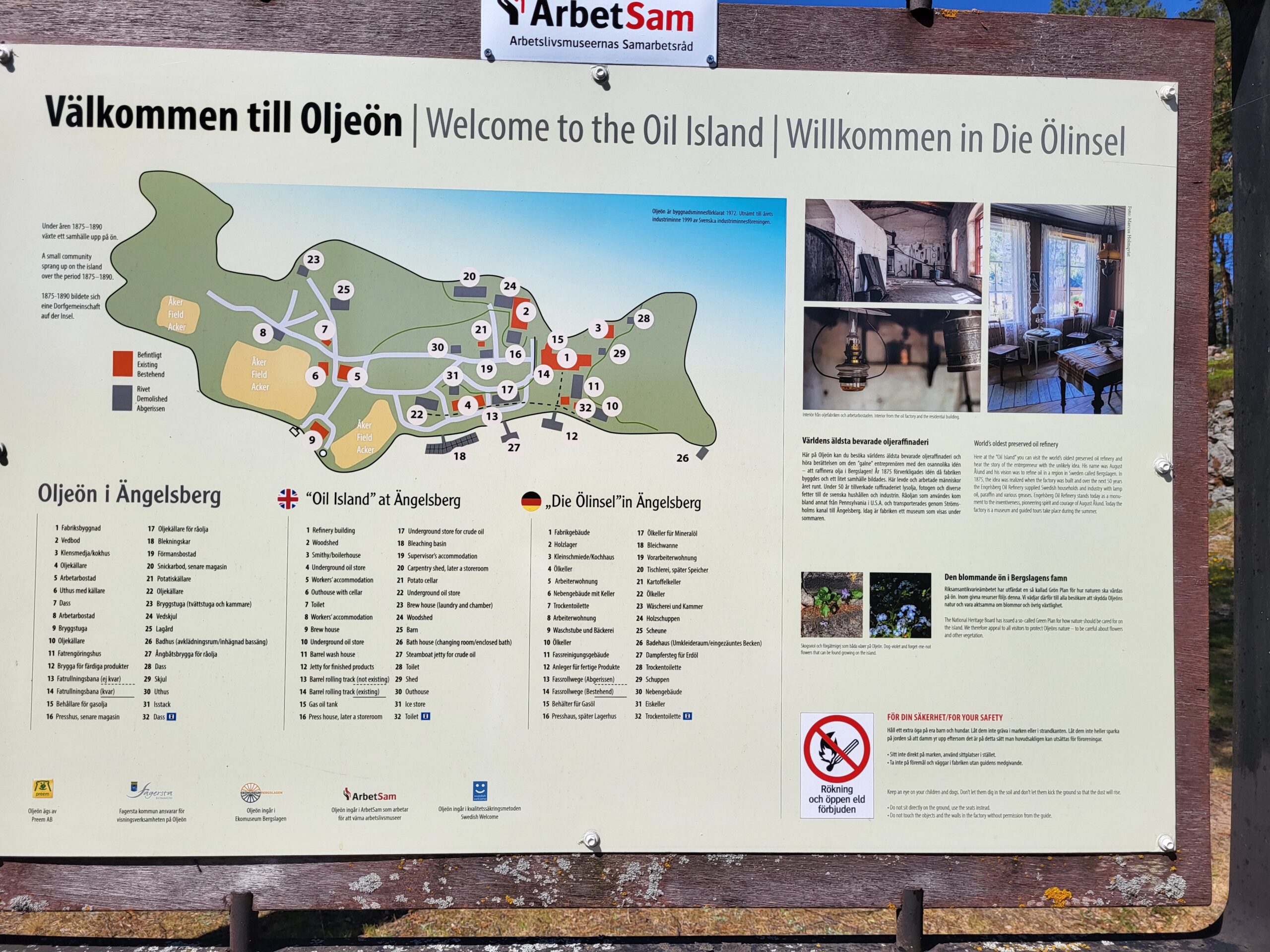 Oljeön & Engelsbergs Bruk – 2023